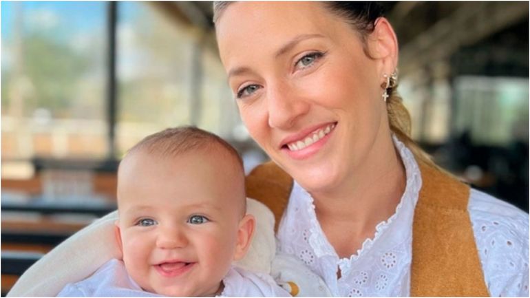 Quién es la mujer que Mica Viciconte y Fabián Cubero eligieron como madrina de Luca