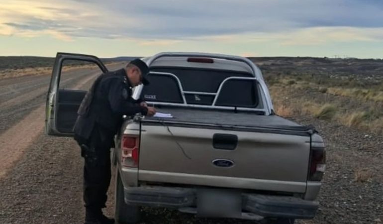 En un operativo de rutina en Comodoro Rivadavia hallaron a un cazador furtivo.