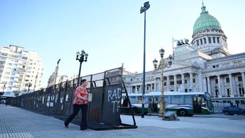 En vivo: movilización al Congreso con fuerte operativo de seguridad