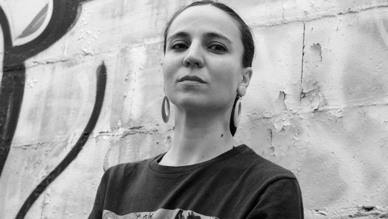 La artista Manuela Méndez. La artista Manuela Méndez.