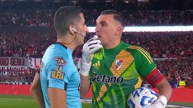 Franco Armani contó mal los penales Franco Armani contó mal los penales