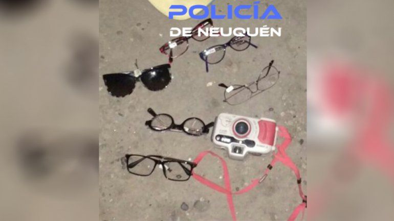 Menores de edad robaron una óptica y los atraparon a las dos cuadras