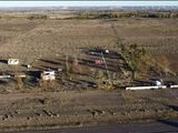 La escuelita La Terraza funcionaba en un predio sobre la ruta 25, camino de Trelew a Gaiman, en Chubut, que hoy tiene otros dueños. 