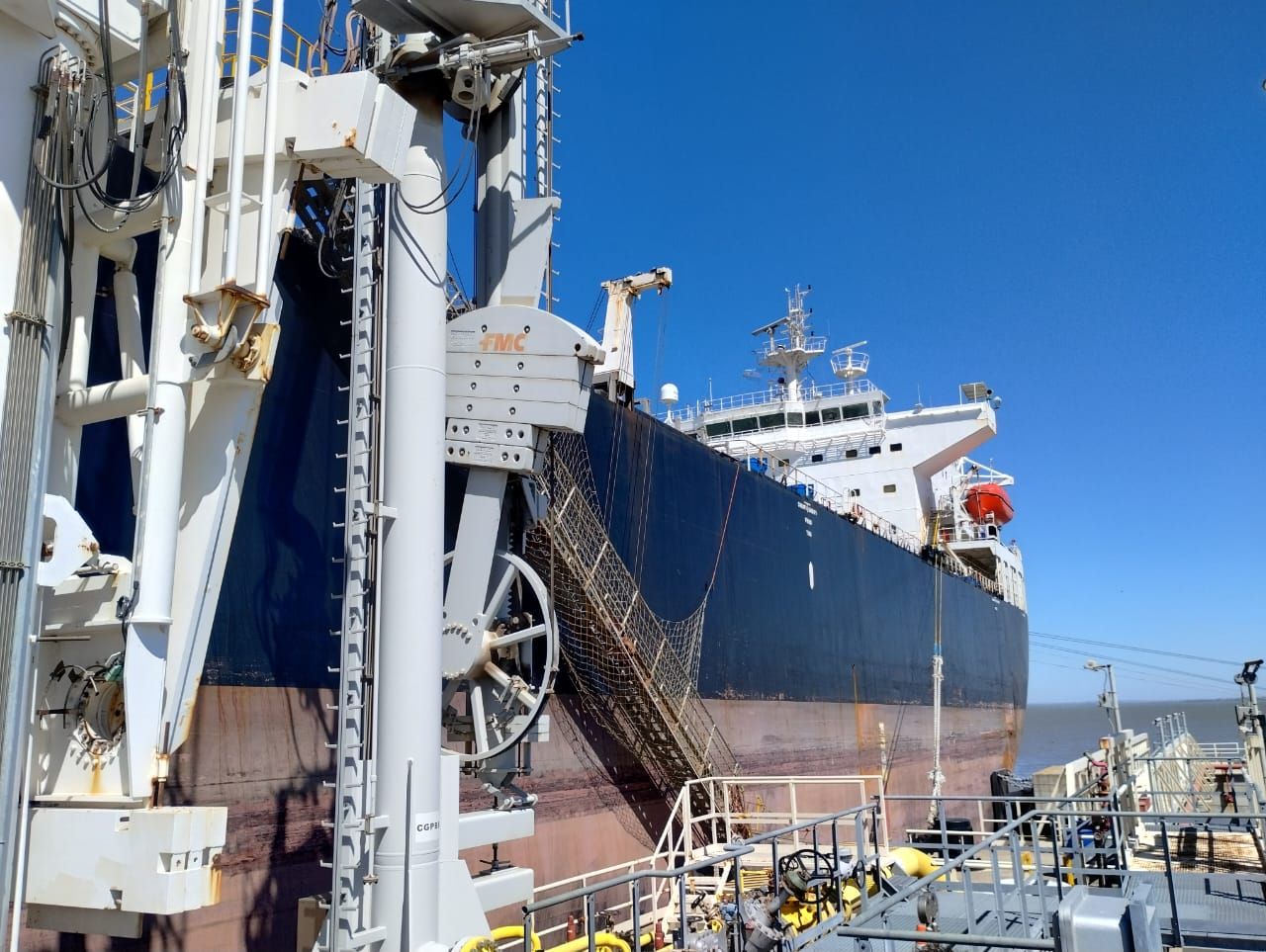 Nueva exportación desde la Refinería de Trafigura gracias a la puesta en marcha del oleoducto Derivación.