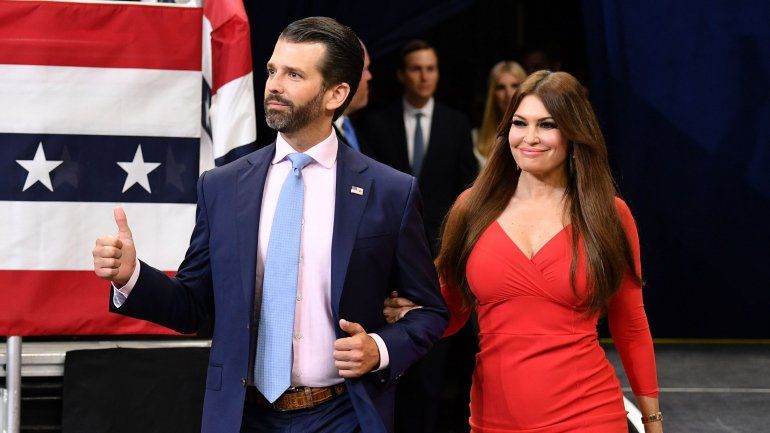 La novia de Donald Trump Junior dio positivo de coronavirus
