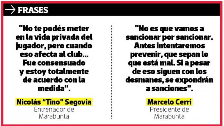Marabunta sancionará a sus rugbiers que protagonicen incidentes fuera del club