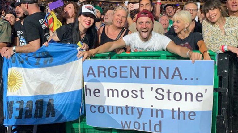 Keith Richards le hizo un guiño a los fans argentinos