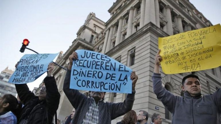 Argentina sigue entre los países con más corrupción del mundo