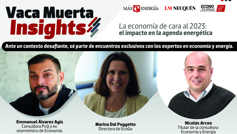 Vaca Muerta Insights: tres economistas analizan qué esperar en 2023