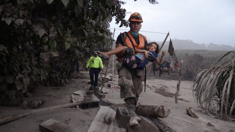 Expertos reportaron que el volcán de Fuego está volviendo a su normalidad