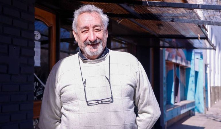 Rodolfo Merlino se jubiló tras casi tres décadas en la Estación Metereológica. Foto Anahí Cárdena.