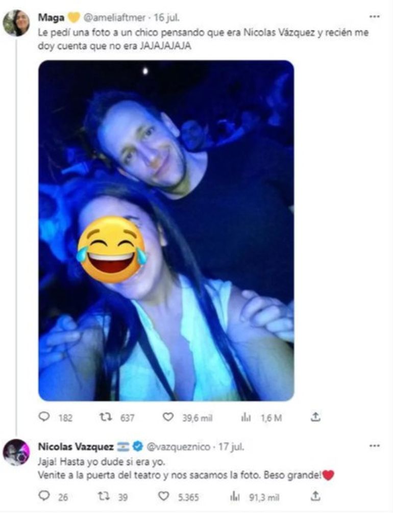 La foto viral con el La foto viral con el