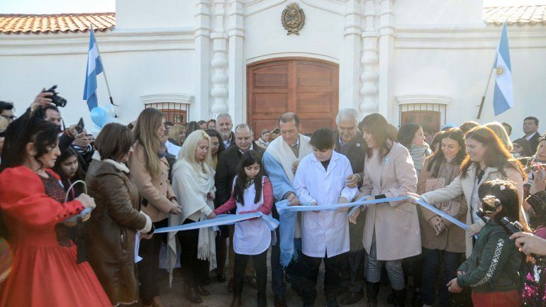 Senillosa inauguró su réplica de la Casa de Tucumán