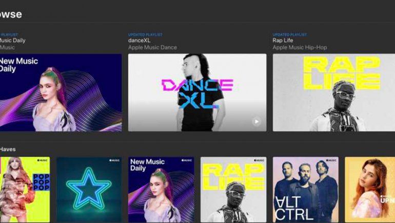 Ya está disponible la versión web de Apple Music