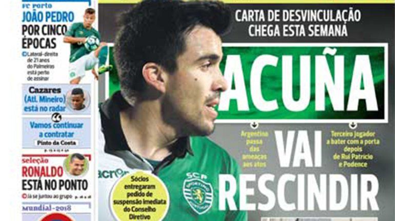 En Portugal aseguran que el Huevo Acuña se va ¿a la Juve?