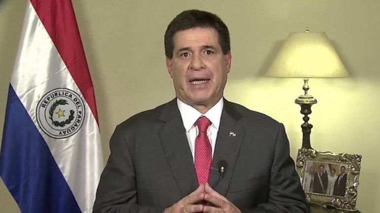 Renunció el presidente de Paraguay para asumir como senador