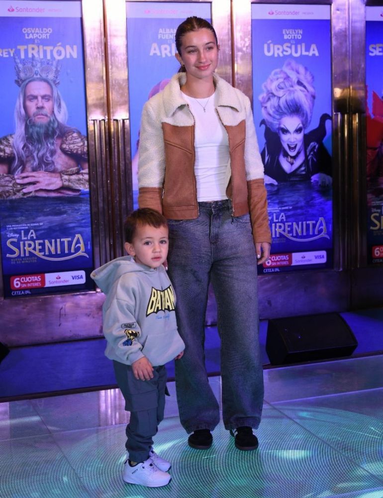 Indiana Cubero y su hermano Luca Indiana Cubero y su hermano Luca