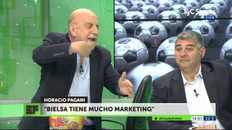 Pagani descarriló otra vez frente a la audiencia y sus compañeros.&nbsp;