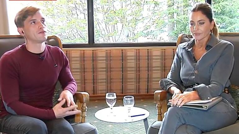 Karina Mazzocco y su entrevista con Benvenuto