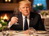 Donald Trump, presidente de EEUU. Foto: Grok