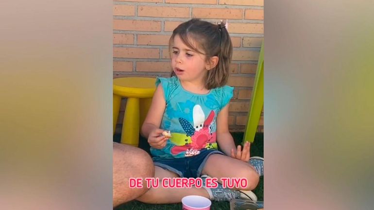 María, la nena viral de 5 años que habla de educación sexual