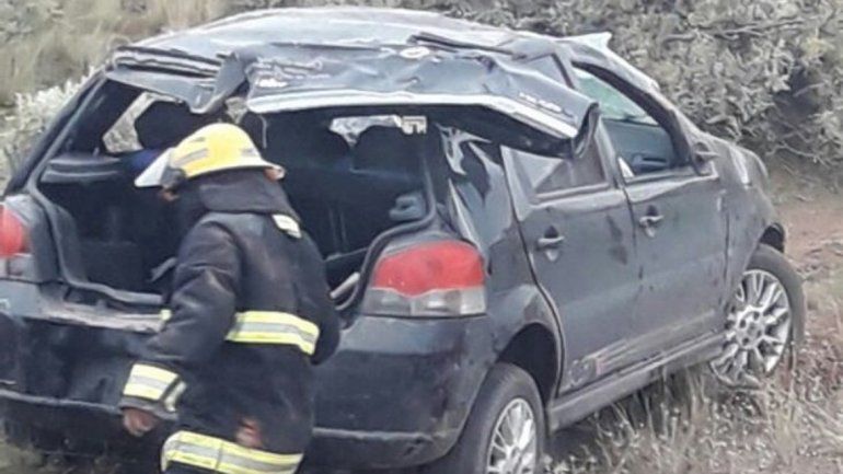 Dos mujeres resultaron heridas tras un vuelco sobre la Ruta 22