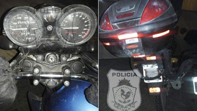 Atraparon en Provincias Unidas a un joven con una moto robada.