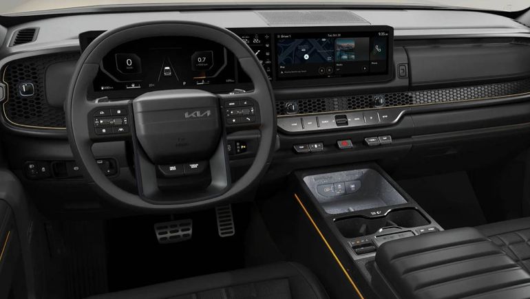 La pickup Kia Tasman. Foto: Kia. La pickup Kia Tasman. Foto: Kia.