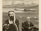 Los dos reyes de la Patagonia: el aventurero Orélie Antoine de Tounens y el poderoso empresario José Menéndez. Foto: montaje Gemini