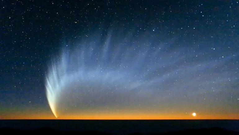 El cometa del siglo en Argentina: la mejor hora para poder verlo este 26 de septiembre