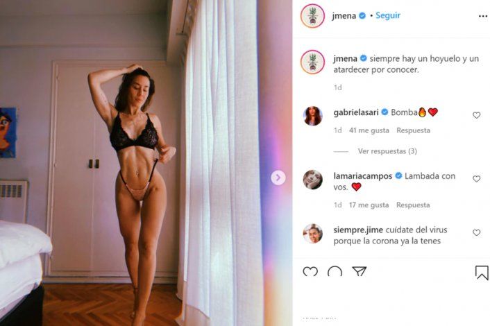 Jimena Barón mostró una particularidad de su cuerpo