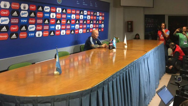 Sampaoli está confiado pero aún no tiene el equipo para mañana