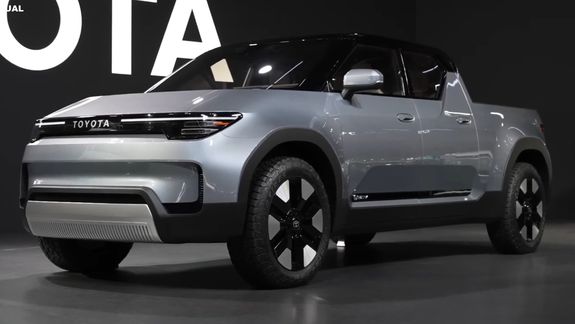 Toyota Epu, el concept que precede a la nueva pickup compacta de la marca japonesa. Foto: Captura YouTube. 