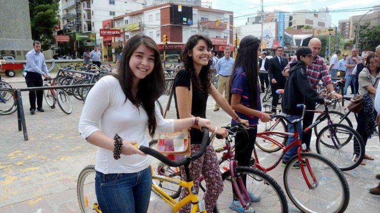 El Municipio ya entregó bicis en oportunidades anteriores.