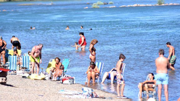 Se realizaron 21 rescates en el río durante la semana pasada
