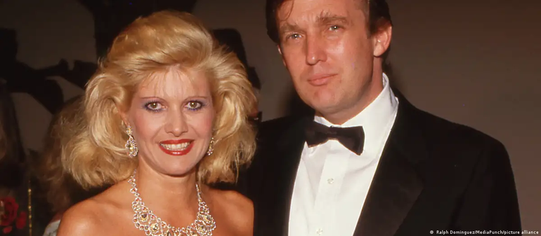 Ivana y Donald Trump en 1987. Ivana y Donald Trump en 1987.