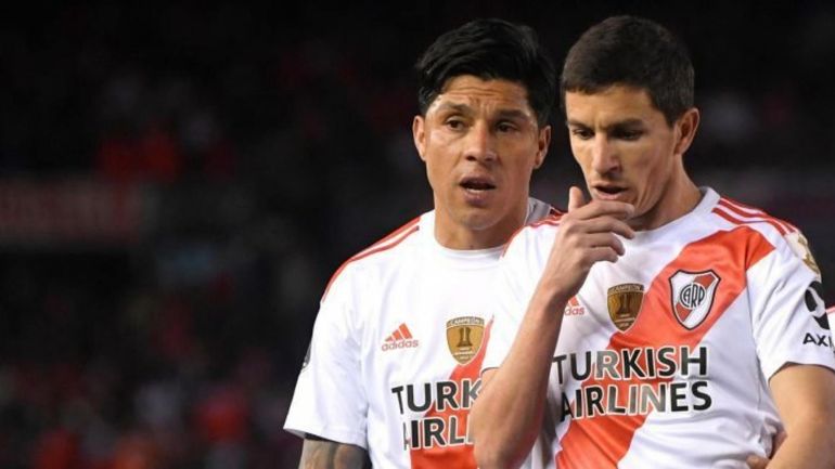 Nacho Fernández y Enzo Pérez Nacho Fernández y Enzo Pérez