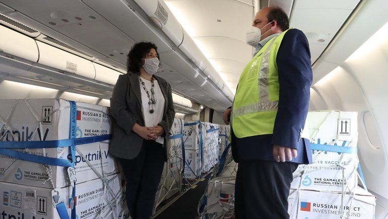 Esta tarde llega un nuevo cargamento de vacunas Sputnik V