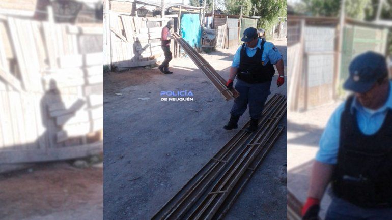 Se robaron los materiales de obra del Metrobús