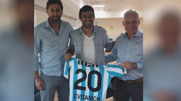 Cvitanich ya firmó su incorporación a La Academia