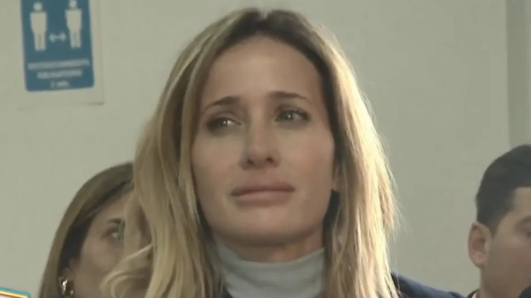 La angustia de Julieta Prandi a horas de conocer la sentencia contra su ex, Claudio Contardi