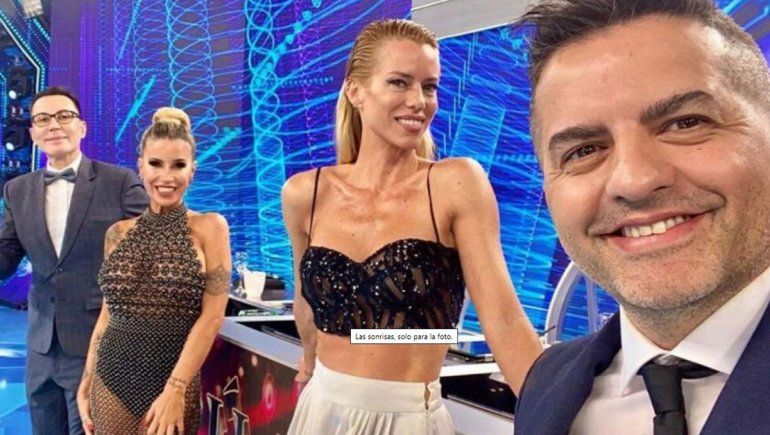 Pampita mete leña al fuego: chicaneó a De Brito con Nicole