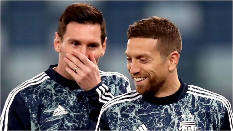 El Papu Gómez y Messi El Papu Gómez y Messi