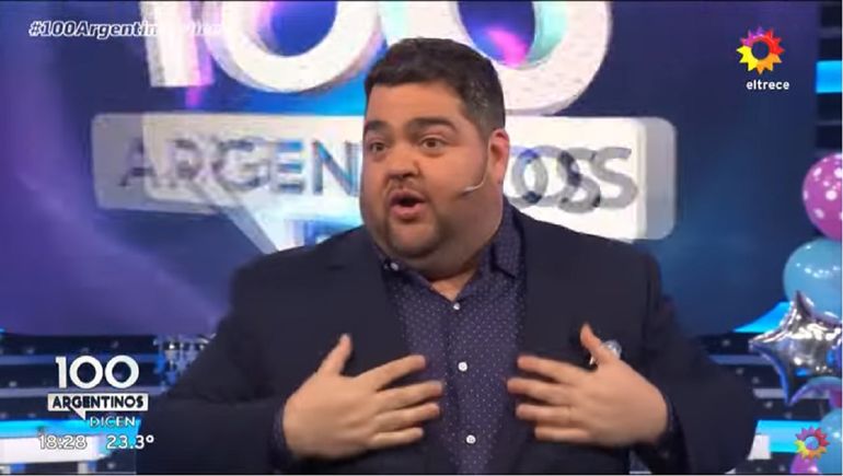 Darío Barassi celebró los dos años de 100 argentinos dicen