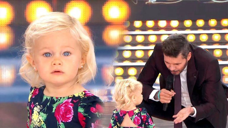 Otra que Mirko: Matilda, la hija de Luciana Salazar, enterneció a todo el piso de ShowMatch