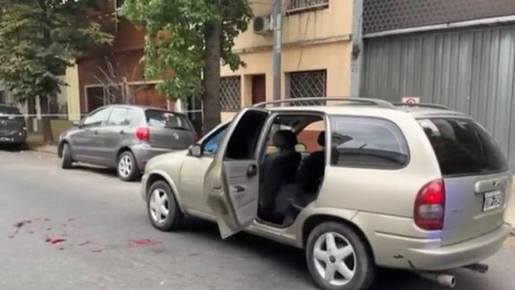 Las cuatro personas heridas fueron trasladas al hospital.