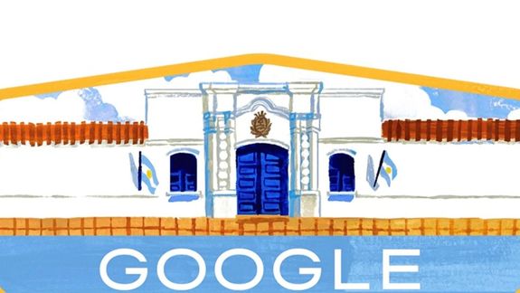 Google celebra el Día de la Independencia con un doodle