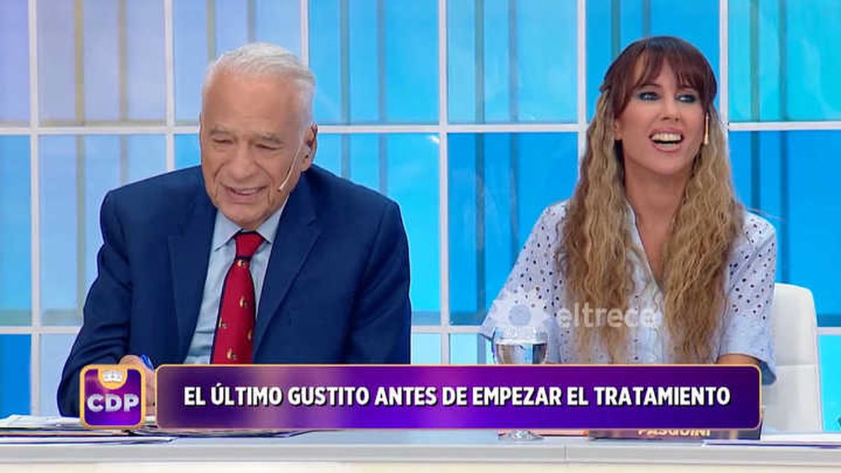 La pelea en vivo que tuvo Alberto Cormillot y su esposa Estefanía en TV thumbnail