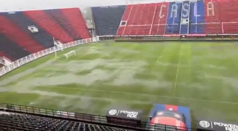 Se suspendió San Lorenzo-Godoy Cruz por el temporal en Buenos Aires