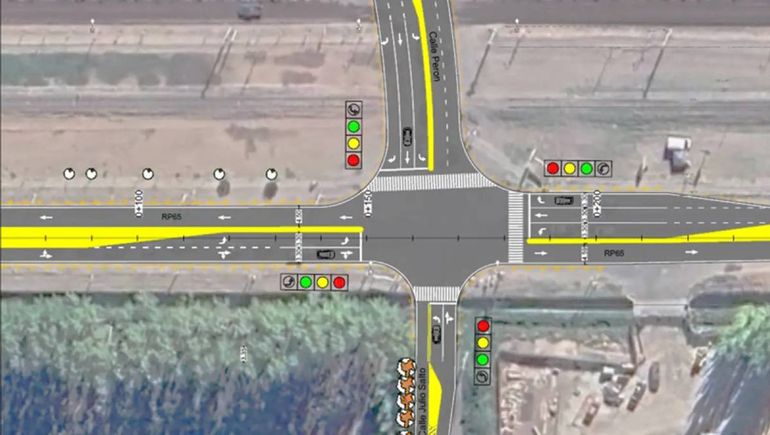 El proyecto de Provincia para mejorar el ingreso por Circunvalación.
